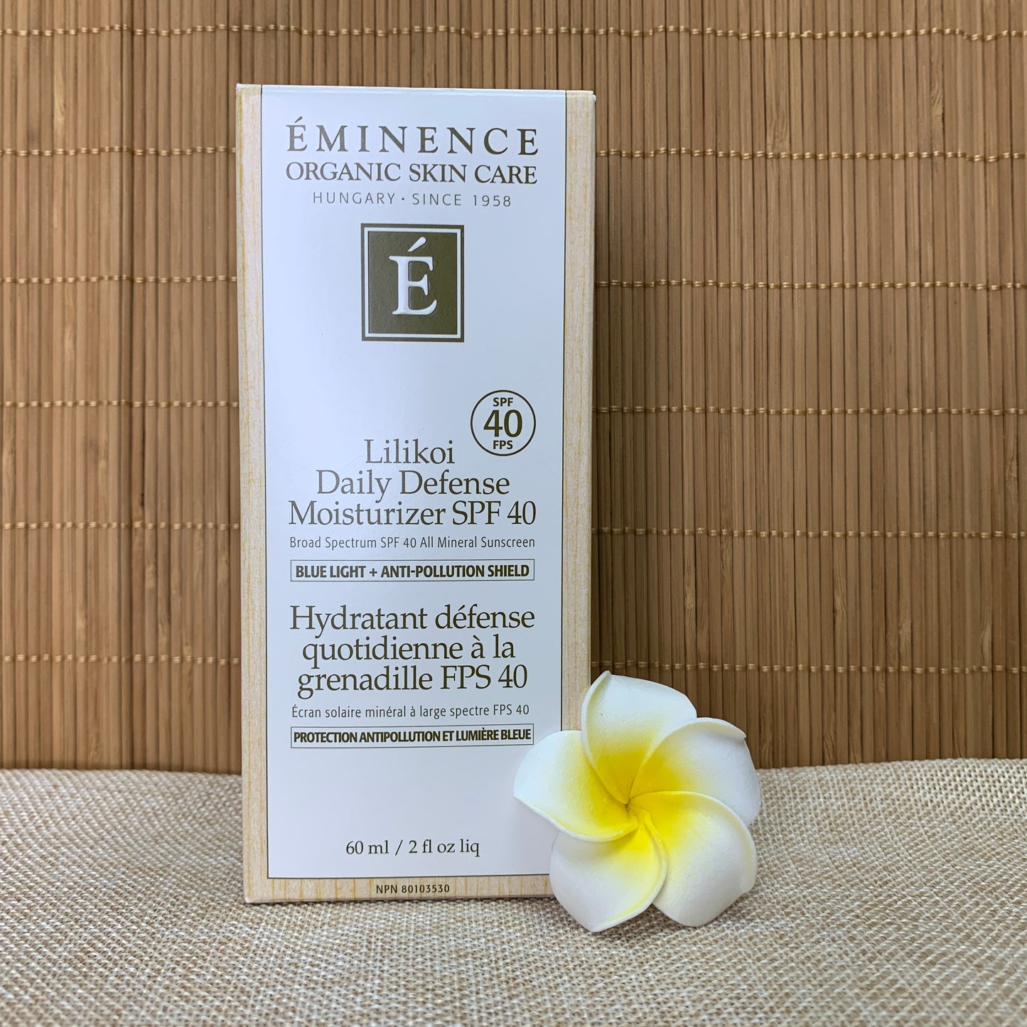 Lilikoi Daily Defense Moisturizer SPF40 熱情果礦物防曬面霜 SPF40 60ml
