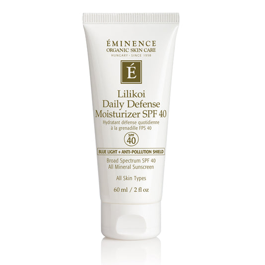 Lilikoi Daily Defense Moisturizer SPF40 熱情果礦物防曬面霜 SPF40 60ml