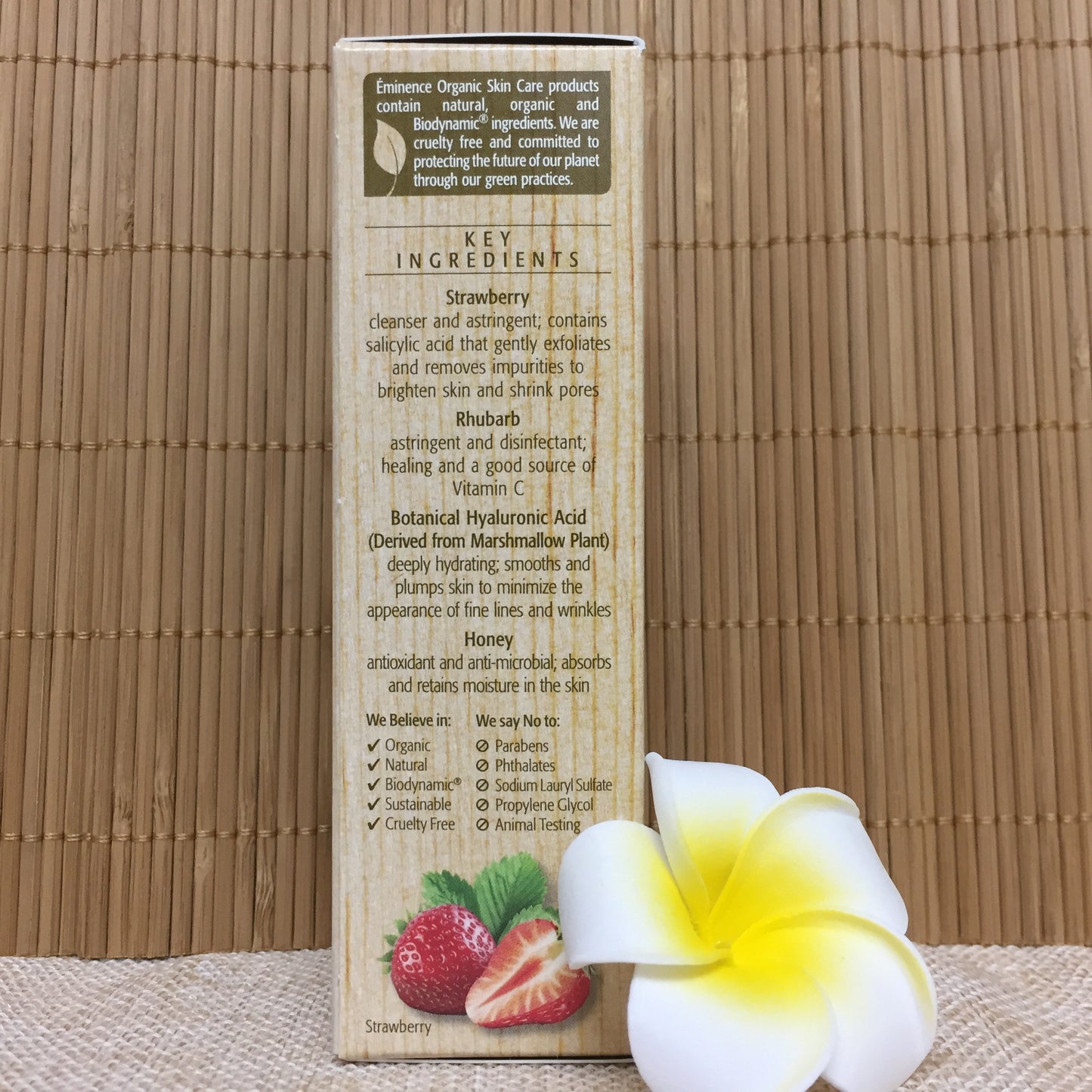 Strawberry Rhubarb Hyaluronic Serum 草莓大黃透明質酸補濕精華素 30ml