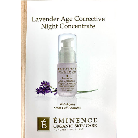 Lavender Age Corrective Night Concentrate 薰衣草逆轉肌齡晚間修護濃縮液 2ml