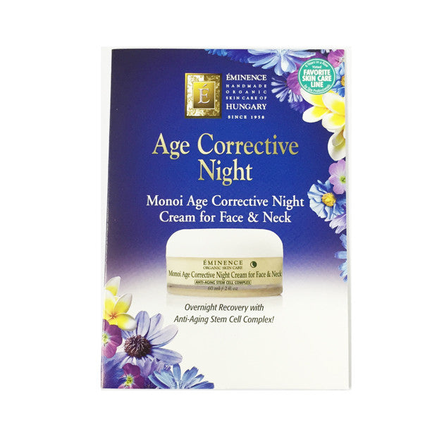 Monoi Age Corrective Night Cream for Face & Neck 大溪地花逆轉肌齡面頸晚霜 3ml