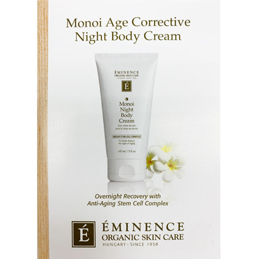 Monoi Age Corrective Night Body Cream 大溪地花逆轉肌齡潤膚乳 3ml